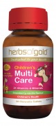 Children's Multi Care 60 Chewable Tabs Herbs of Gold