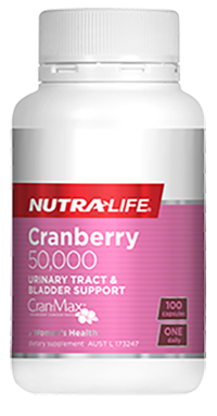 Cranberry 50,000 100 Caps Nutra-Life