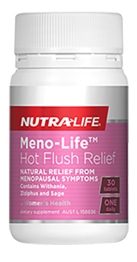 Meno-Life Hot Flush Relief 30 Tabs Nutra-Life