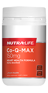 CoQ-Max 150mg 120 Caps Nutra-Life