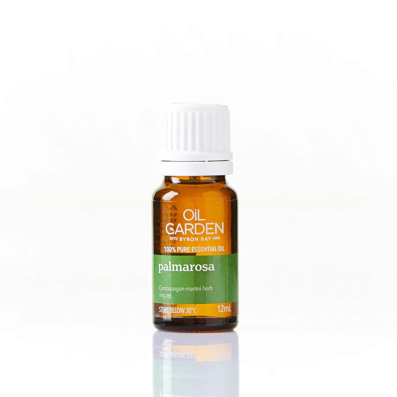 Palmarosa Pure Essential Oil 12mL Oil Garden Aromatherapy