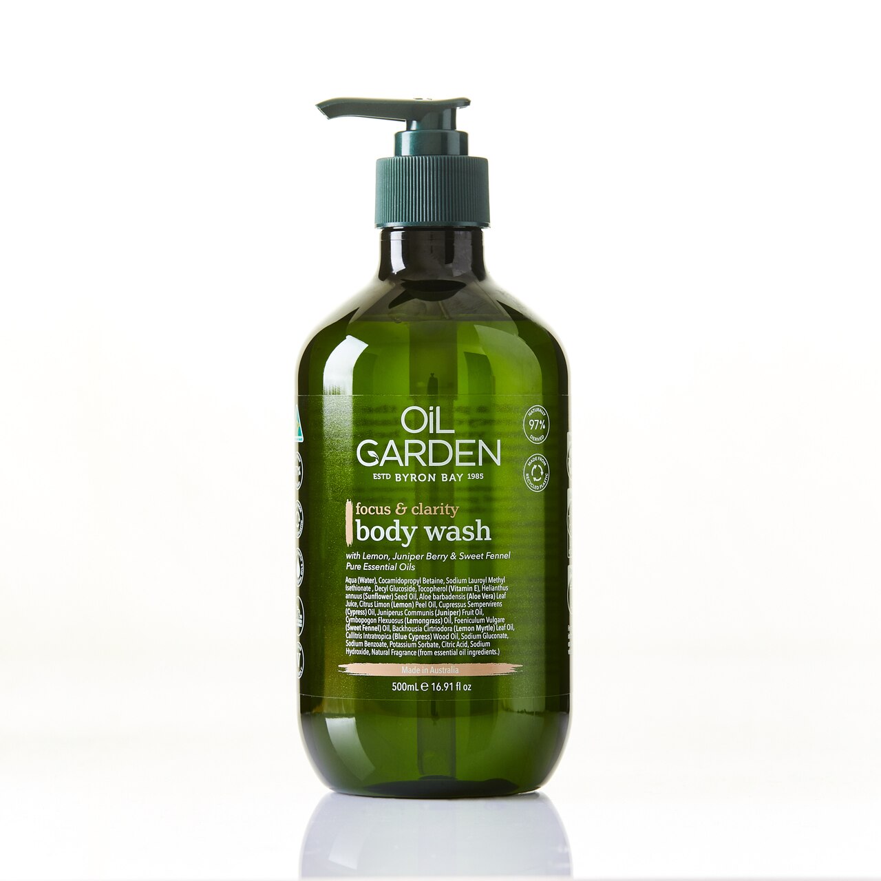 Body Wash Focus & Clarity 500ml Oil Garden