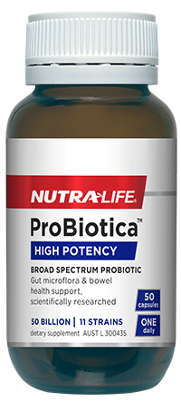 ProBiotica High Potency 50 Caps Nutra-Life