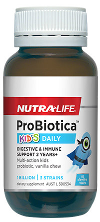 Probiotica Kids Daily 60 Chewable Tabs Nutra Life