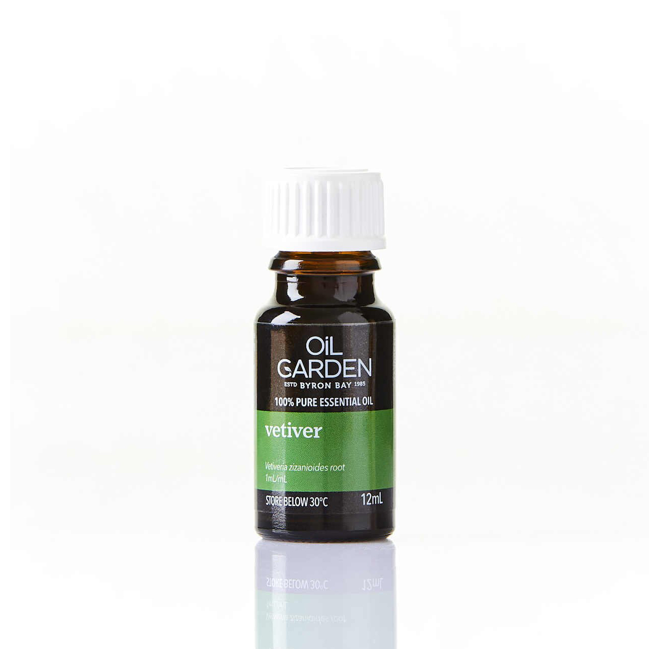 Vetiver 12ml Oil Garden Aromatherapy