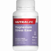 Magnesium Stress Ease 60 Caps Nutra-Life