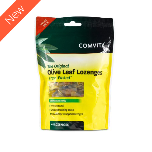 Olive Leaf Lozenges 40 Lozenges Comvita