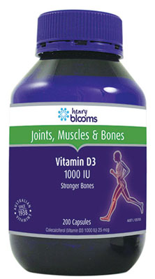 Vitamin D3 1000iu 200 Caps Blooms