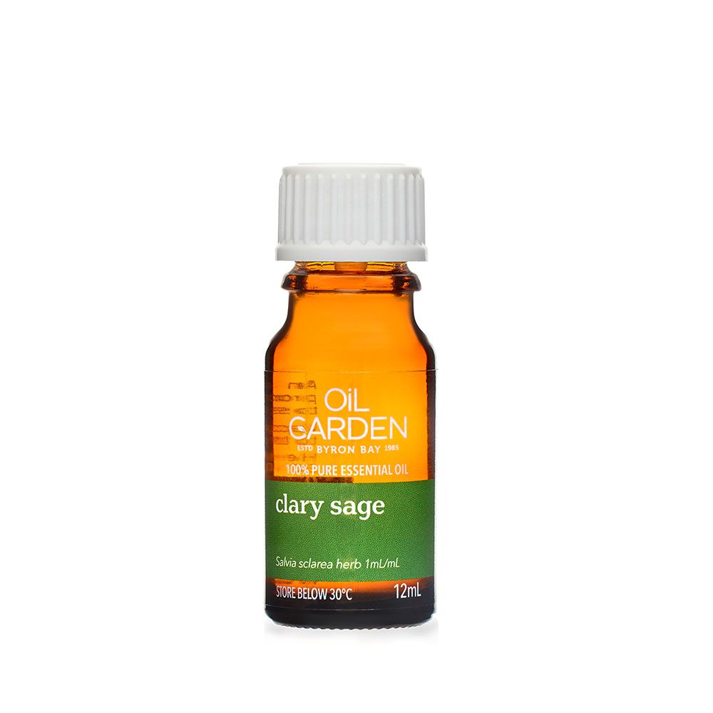 Clary Sage Pure Essential Oil 12mL Oil Garden 