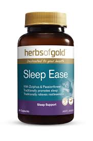  Sleep Ease 60 Vege Caps Herbs of Gold 