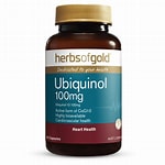 Ubiquinol 100mg 60 Caps Herbs of Gold