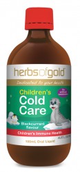 Children's Cold Care 100ml Herbs of Gold