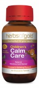 Children's Calm Care 60 Chewable Tabs Herbs of Gold