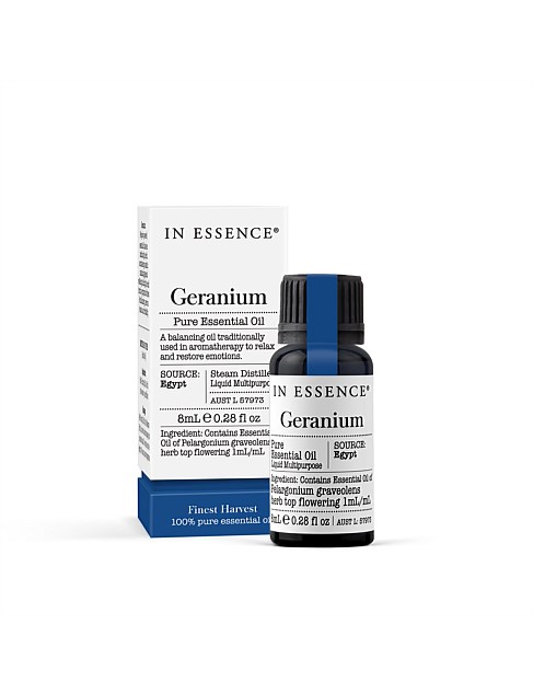 Geranium Pure Essential Oil 8ml In Essence