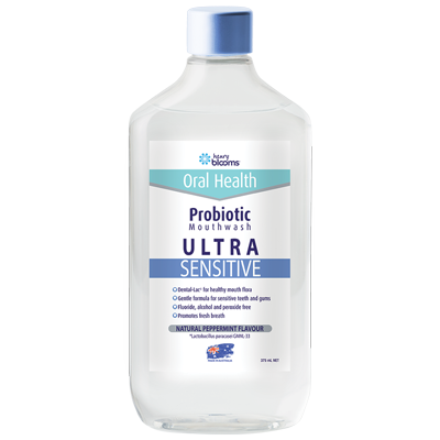 Ultra-Sensitive Probiotic Mouthwash 375 mL Blooms
