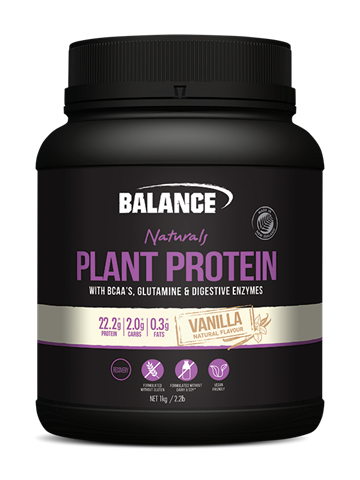Plant Protein - Vanilla 1kg Balance 