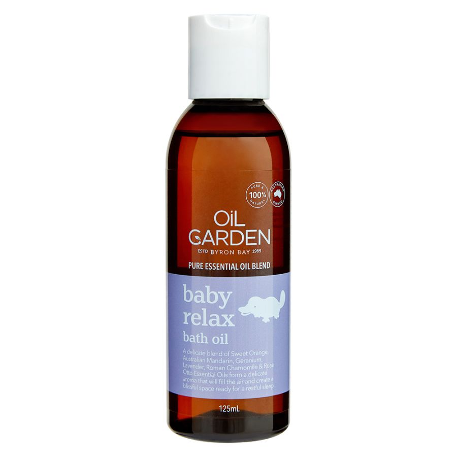 Baby Relax Bath Oil 125ml Oil Garden