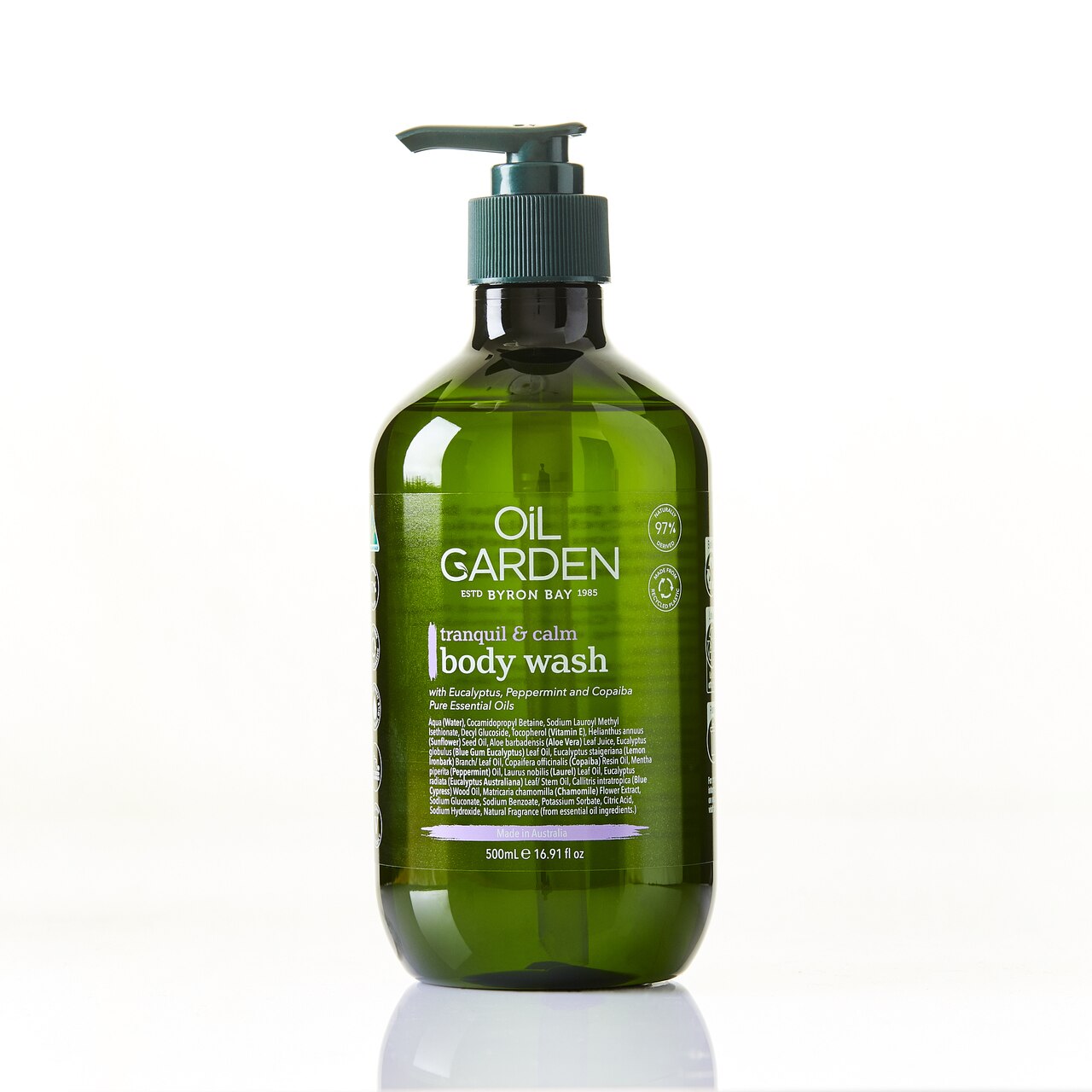 Body Wash Tranquil & Calm 500ml Oil Garden