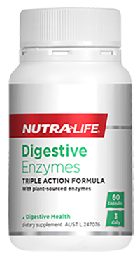 Digestive Enzymes 60 Caps Nutra-Life