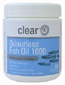 Odourless Fish Oil 1000mg 200 Caps Clear