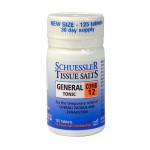Combination 12 - General Tonic 125 Tabs Schuessler Tissue Salts 