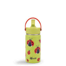 Insulated Little Adventurer Bottle - Ladybug 400ml Cheeki