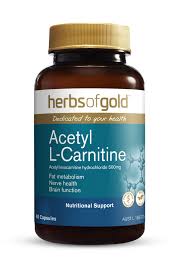 Acetyl L-Carnitine 120 Vege Caps Herbs of Gold