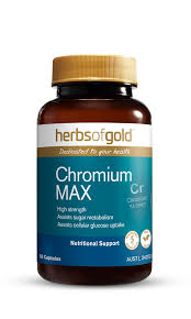 Chromium MAX 120 Caps Herbs of Gold 
