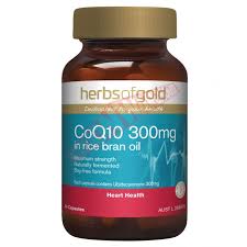 CoQ10 300mg 30 Caps Herbs of Gold
