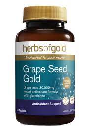 Grape Seed Gold 60 Tabs Herbs Of Gold
