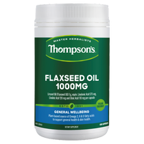 Flax Seed Oil 400 Veg Caps Thompson's