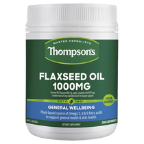 Flax Seed Oil 200 Veg caps Thompson's