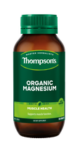 Organic Magnesium 120 Tabs Thompson's