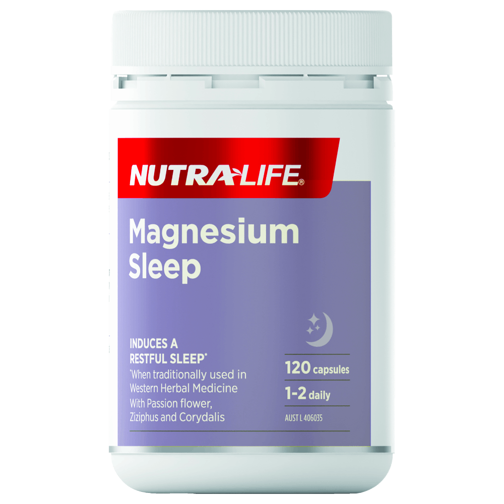 Magnesium Sleep 120 Caps Nutra-Life