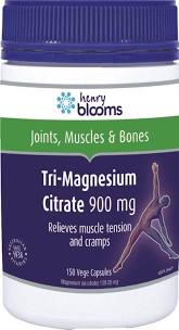 Tri-Magnesium Citrate 150 Caps Blooms