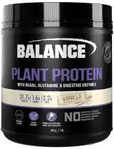 Plant Ptotein Vanilla 440g Balance