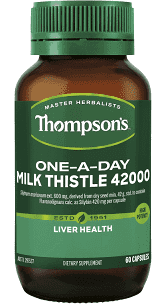 Milk Thistle 42000mg 60 Caps Thompson's