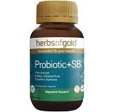 Probiotic+SB 60 Veg Caps Herbs of Gold