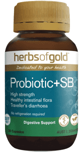 Probiotic + SB 30c Herbs Of Gold