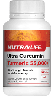 Ultra Curcumin Turmeric 55,000+ 50 Tabs Nutra-Life