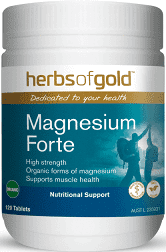 Magnesium Forte 120 Tabs Herbs of Gold