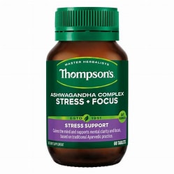 Ashwagandha Complex Stress + Focus 60 Tabs Thompson's
