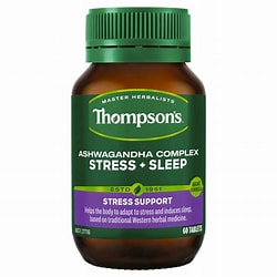 Ashwagandha Complex Stress + Sleep 60 Tabs Thompson's