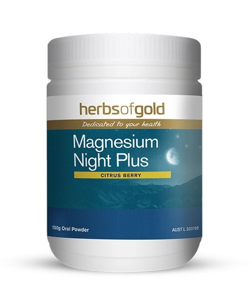 Magnesium Night Plus 150gm Herbs of Gold