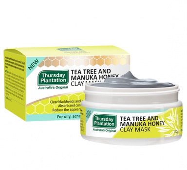 Tea Tree and Manuka Honey Clay Mask 100g Thursday Plantation
