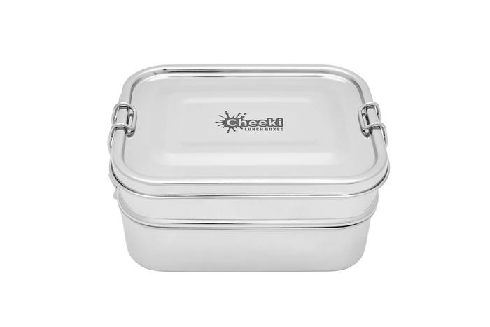 1 Litre Lunch Box - Double Stacker Cheeki