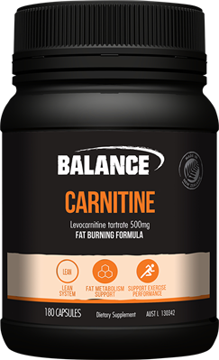 Carnitine 500mg 60 Caps Balance