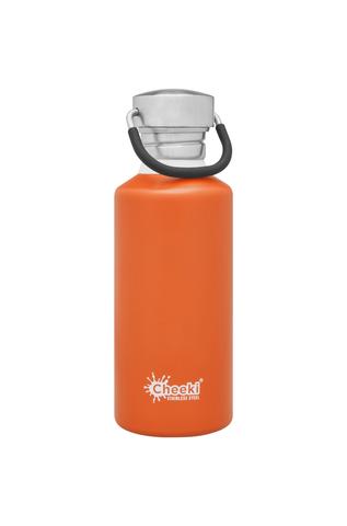 Classic Single Wall Bottle - Orange 500ml Cheeki