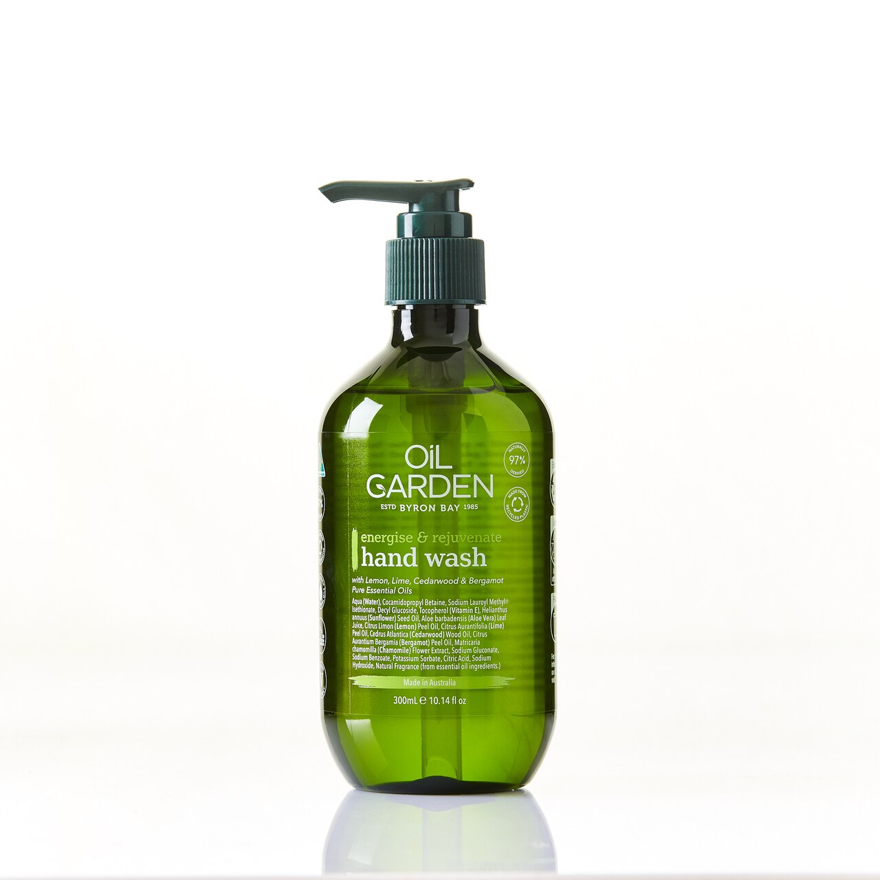 Hand Wash Energise & Rejuvenate 300ml Oil Garden