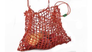 Coconut String Bag Tangerine Araliya Community Company